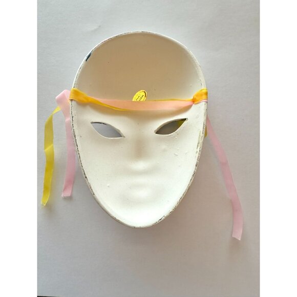 Handcrafted Venetian Style Decorative Mask Wall Art Glitter Mardi Gras Theatre - Picture 2 of 4